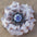 White Gardenia Leather Flowers - 1" Crystal Conchos - Options