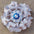 White Gardenia Leather Flowers - 1" Crystal Conchos - Options