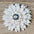 White Daisy Leather Flowers - 1" Crystal Conchos - Options
