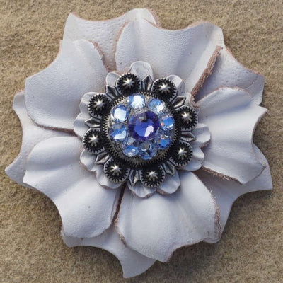 ANTIQUE SILVER LIGHT SAPPHIRE/LILAC