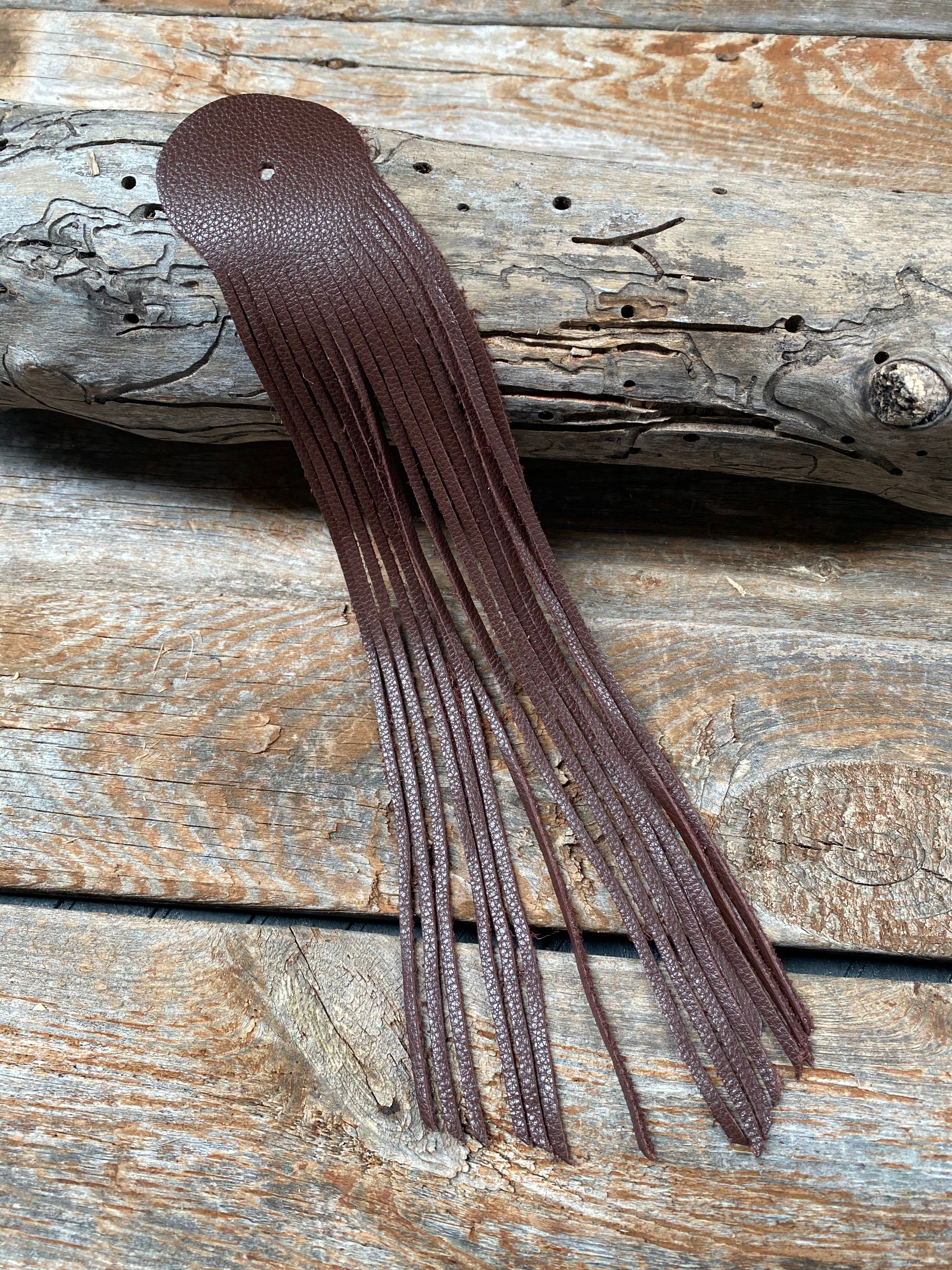 Leather Fringe - Assorted Colors
