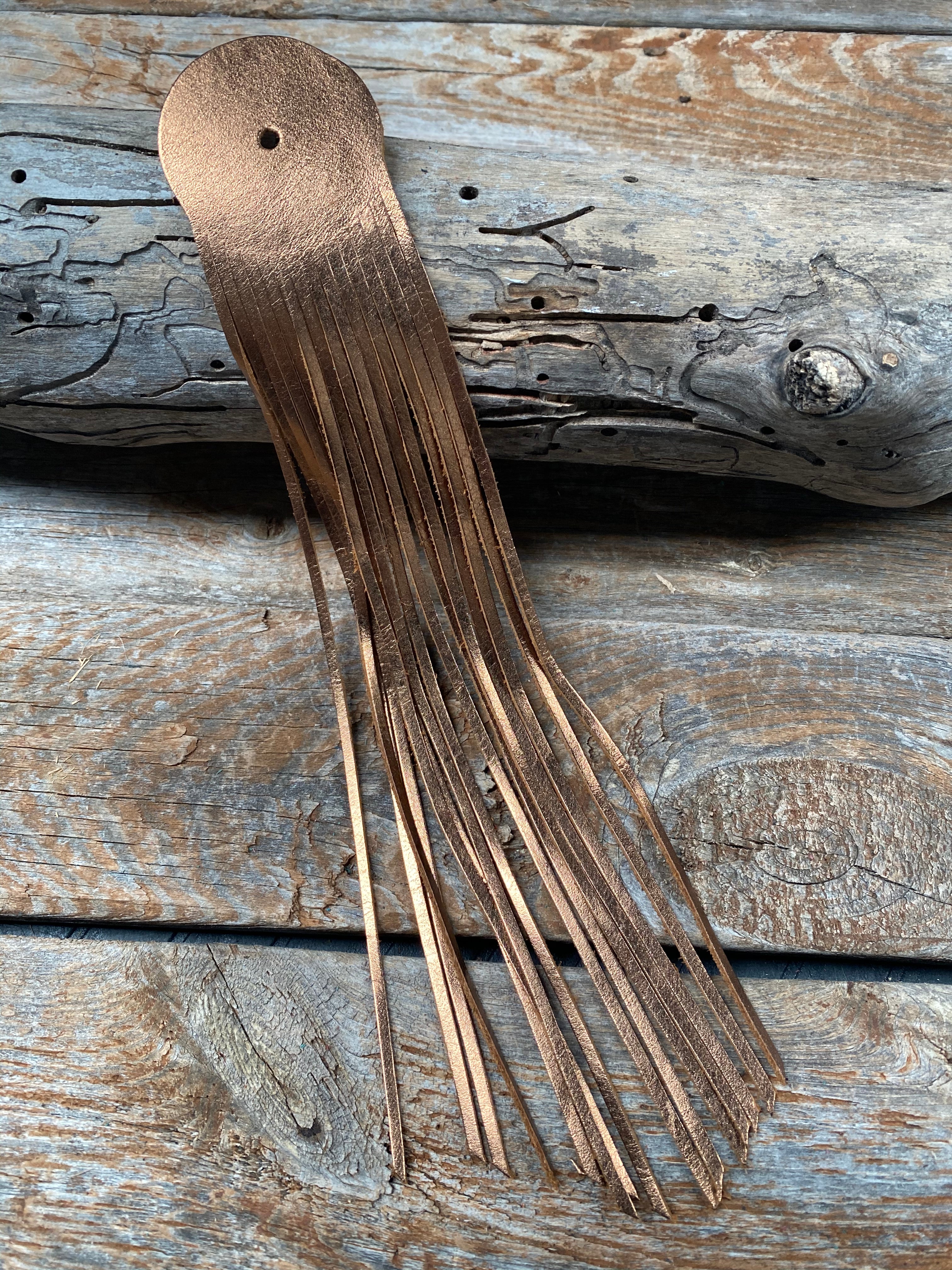Leather Fringe - Assorted Colors