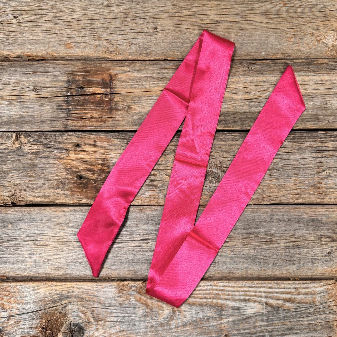 Hot Pink Western_Wild_Rag_Scarf_for_Cowgirls_Rodeo_Drive_Conchos
