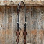 Teal Diamond Browband / One Ear Headstall and Breastcollar Tack Set