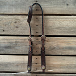 Medium Oil Braided Sunflower Browband / One Ear - Breastcollar Tack Set #BBBC649