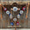 Light Oil Basketweave Patriotic Browband / One Ear Tack Set  #BBBC470