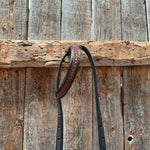Teal Diamond Topaz and Turquoise Browband / One Ear - Breastcollar Tack Set #BBBC650