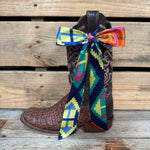 Multi Colored Western Skinny Mini Wild Rag Scarf / Cowgirl Necktie #TW313