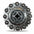 Black Diamond Antique Silver Western Concho W213