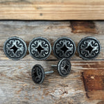 Black Diamond Antique Silver Saddle Set SSW213