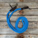 Blue Nylon Barrel Racing Reins #NR103