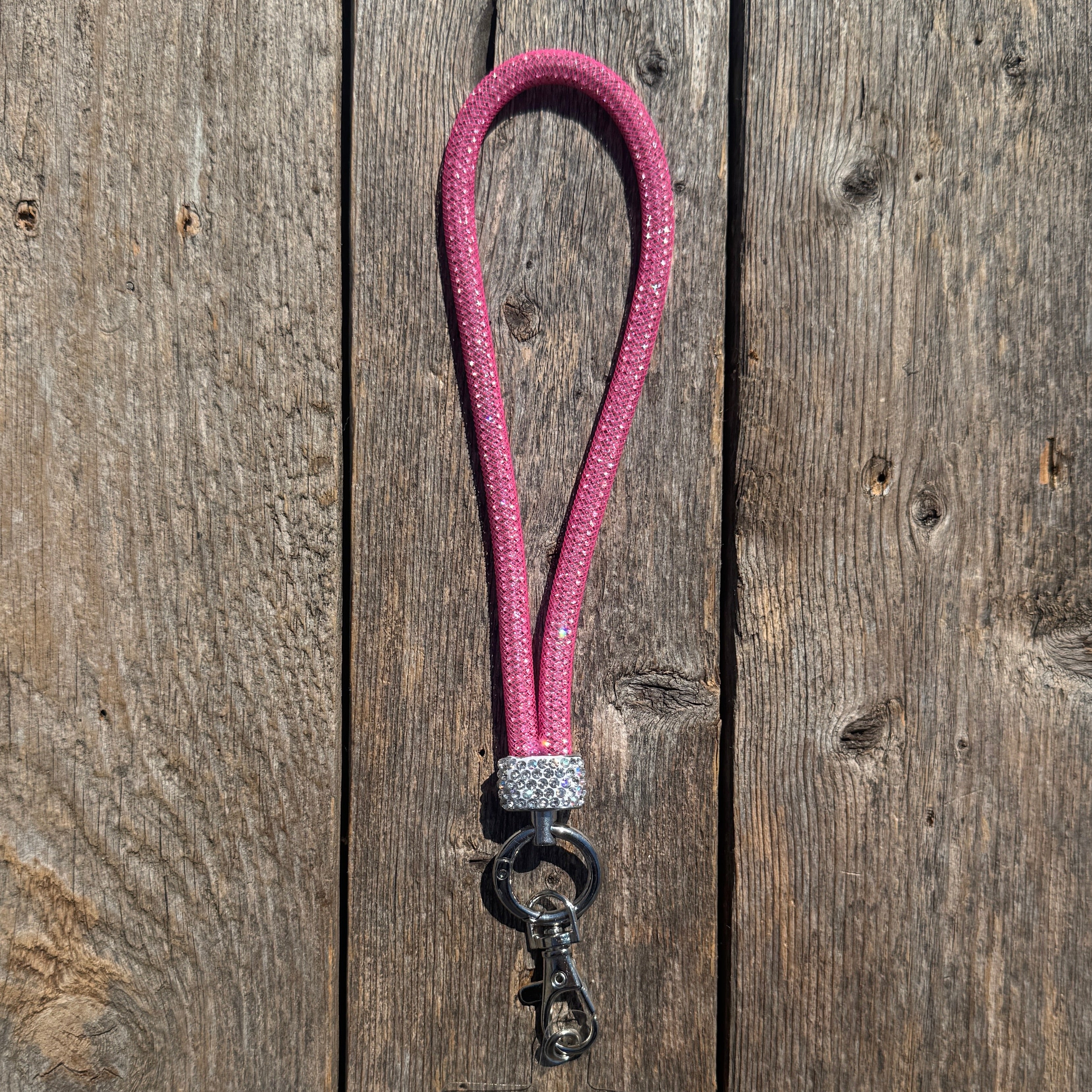 Pink Rhinestone Cell Phone Wristlet #CPW101