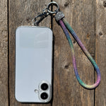 Rainbow Rhinestone Cell Phone Wristlet #CPW103