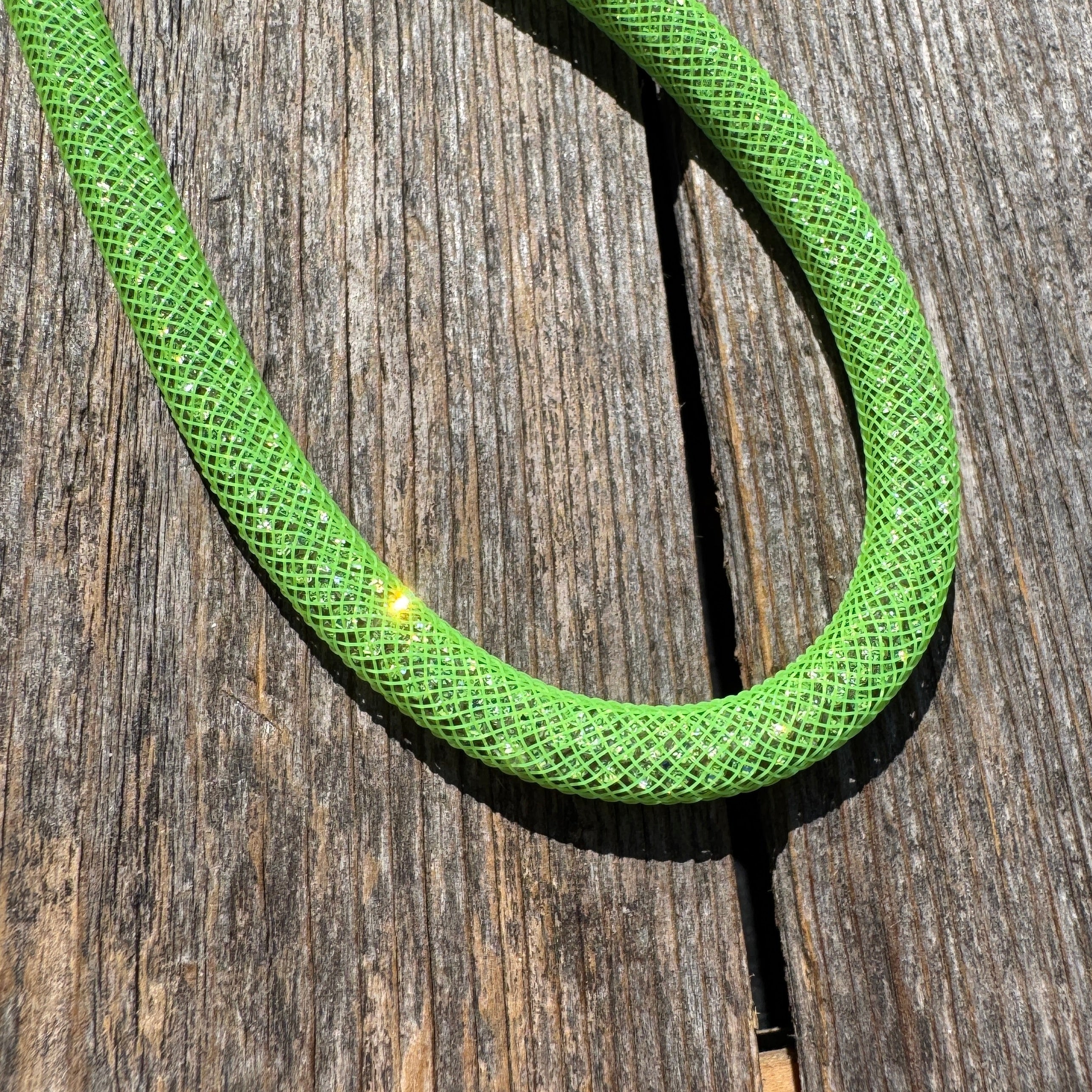 Lime Rhinestone Cell Phone Holder #CPW104