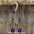 Light Oil Whipstitch Purple Gardenia Browband/One Ear Tack Set #BBBC492