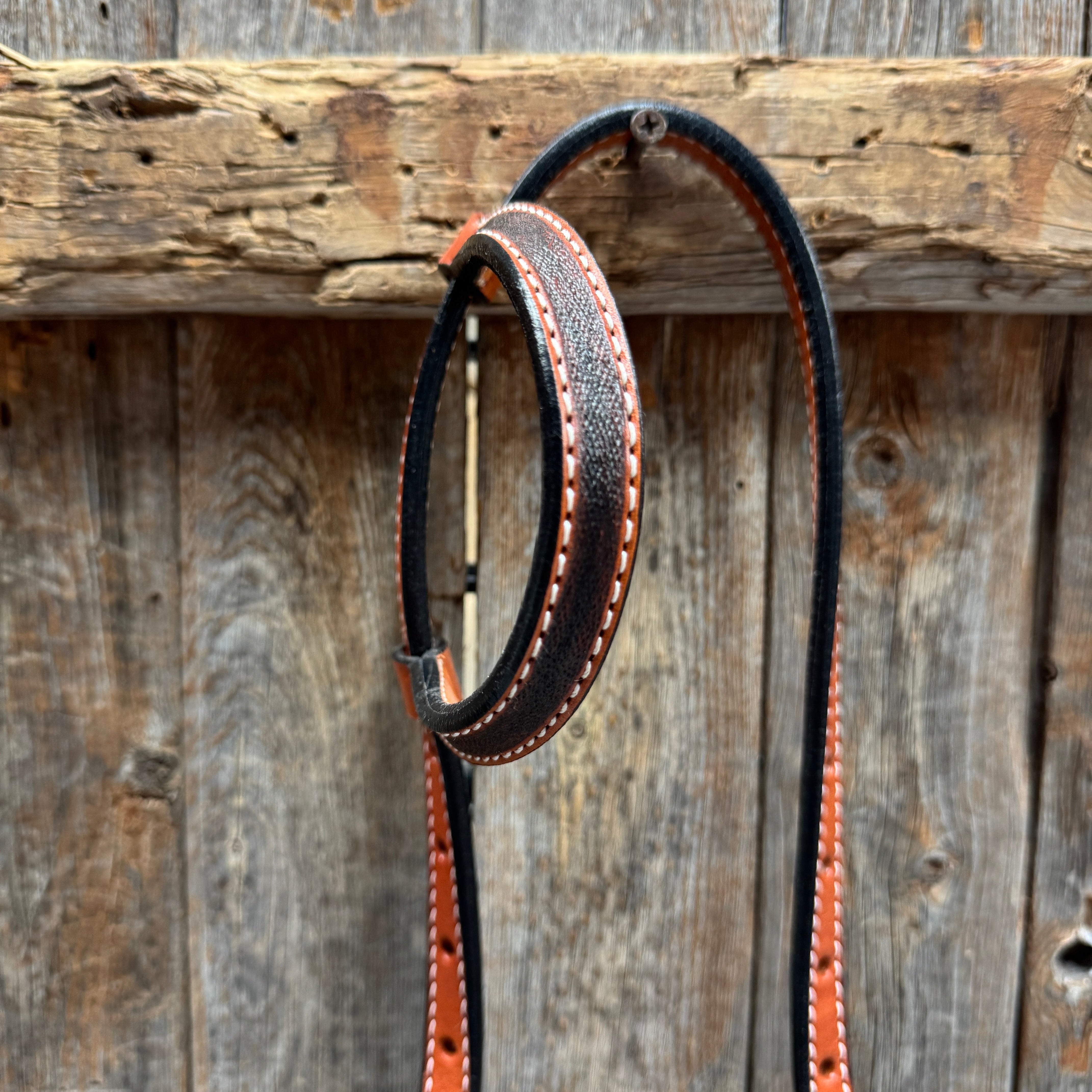 Zebra and Copper Fleur De Lis Browband/One Ear Tack Set #BBBC494