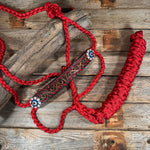 Red Mule Tape Halter - Red White & Blue #MT258