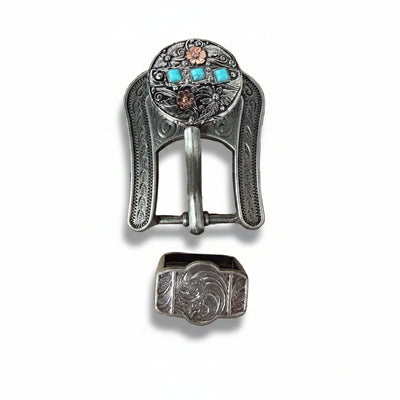 BUCKLE ADAPTER ANTIQUE SILVER