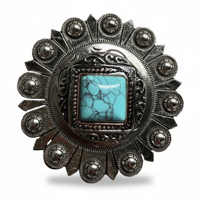 3" ANTIQUE SILVER