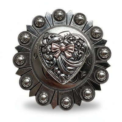 3" ANTIQUE SILVER