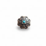 Copper Turquoise Western Concho W141