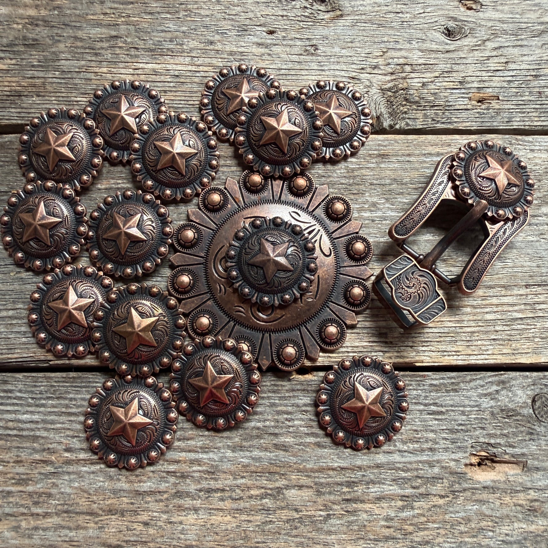 Copper Star Western Concho W175