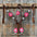 Medium Oil Basketweave Pink & AB One Ear Tack Set  #OEBC591