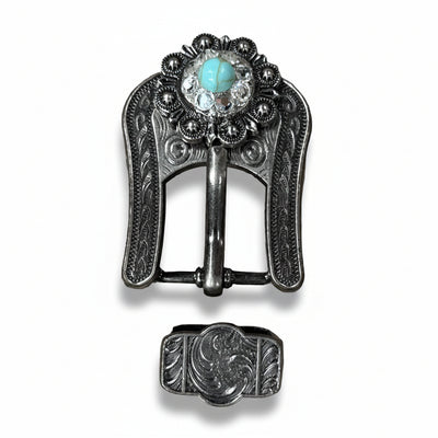BUCKLE ADAPTER & 1" CONCHO