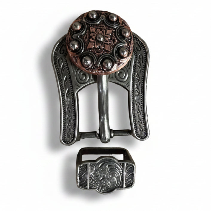 Copper Dots Western Concho W184