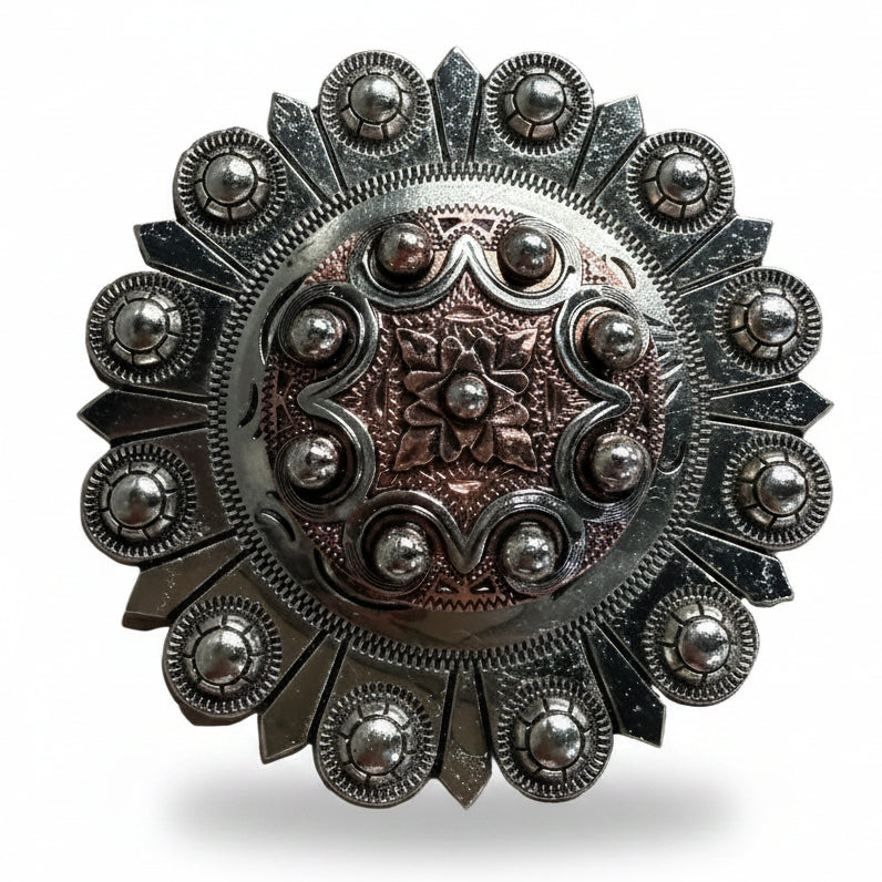 Copper Dots Western Concho W184