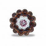 Bright Silver Pink - AB Crystal Conchos | Sizes 1"- 3" | Buckles | Saddle Set | Leather Rosettes | Slide