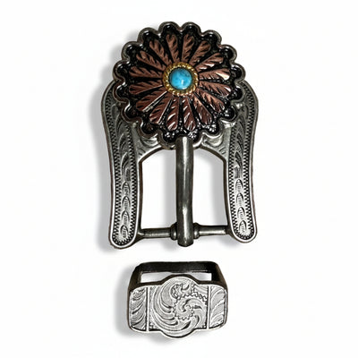 BUCKLE ADAPTER ANTIQUE SILVER