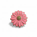 Pink Flower Western Concho W228