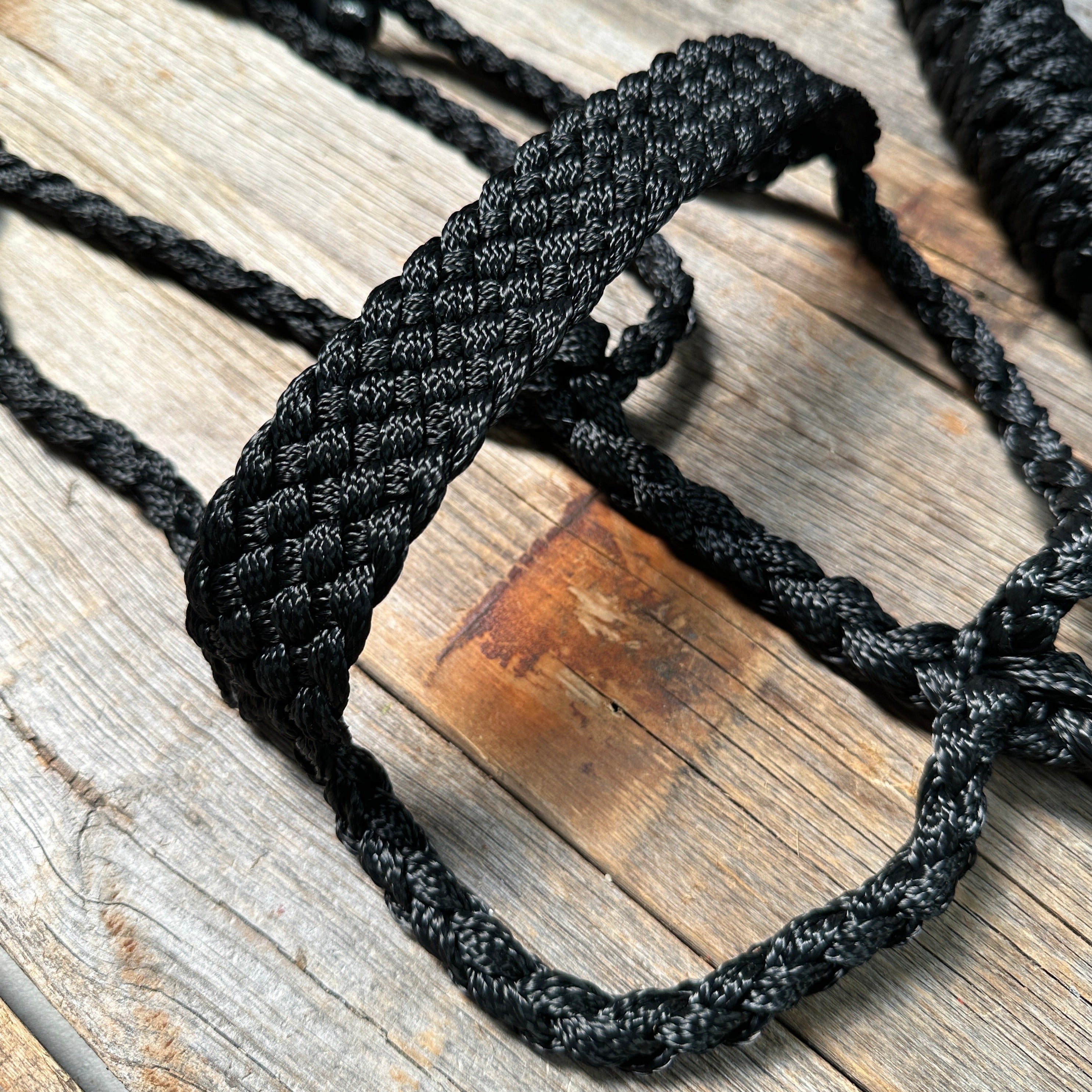 Black Mule Tape Halter - RODEO DRIVE