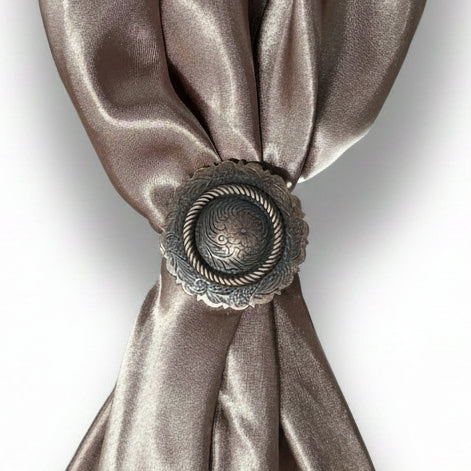Copper Round Western Concho W101