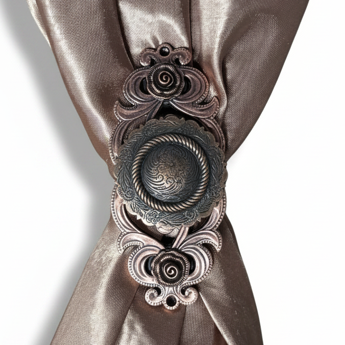 Copper Round Western Concho W101