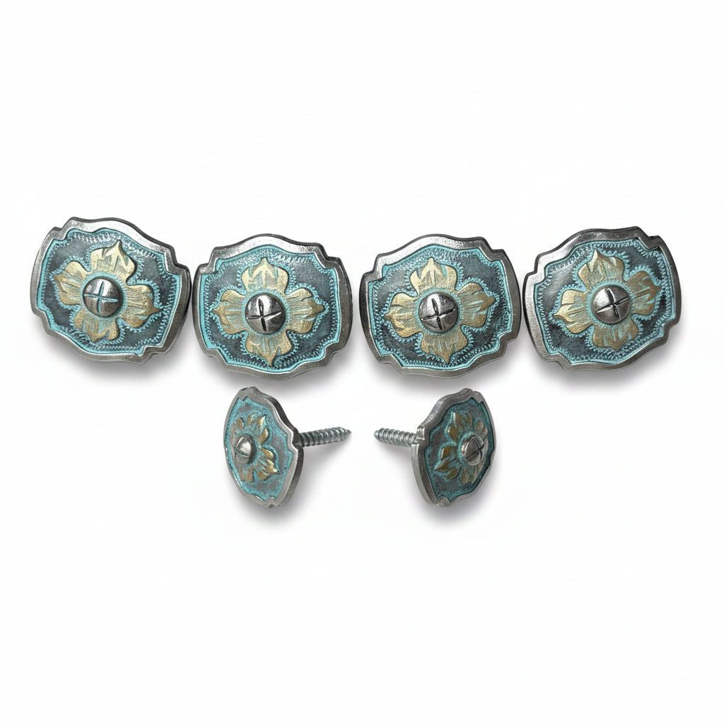 A Touch of Turquoise Saddle Set SSW109