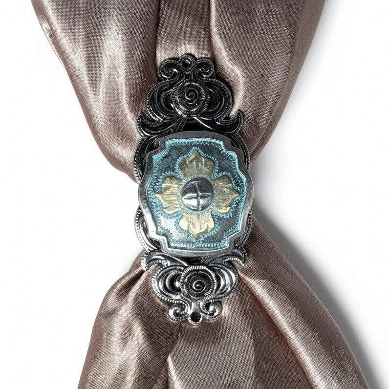 A Touch of Turquoise Western Concho W109