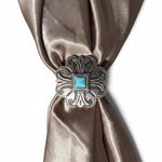 Copper Turquoise Western Concho W141