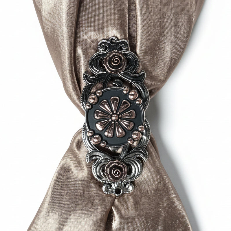 Copper Flower Western Concho W196