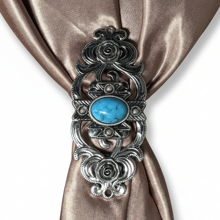 South West Turquoise Western Concho W204