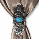South West Turquoise Western Concho W204