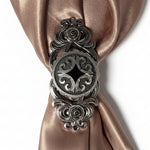 Black Diamond Antique Silver Western Concho W213