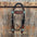 Teal Diamond and Turquoise Browband | One Ear Tack Set #BBBC521