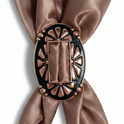 Copper Flower Western Concho W196