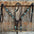 Dark Oil Basketweave Turquoise Flower Browband | One Ear Tack Set #BBBC510