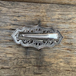 Fashion Turquoise Filigree Hair Clip