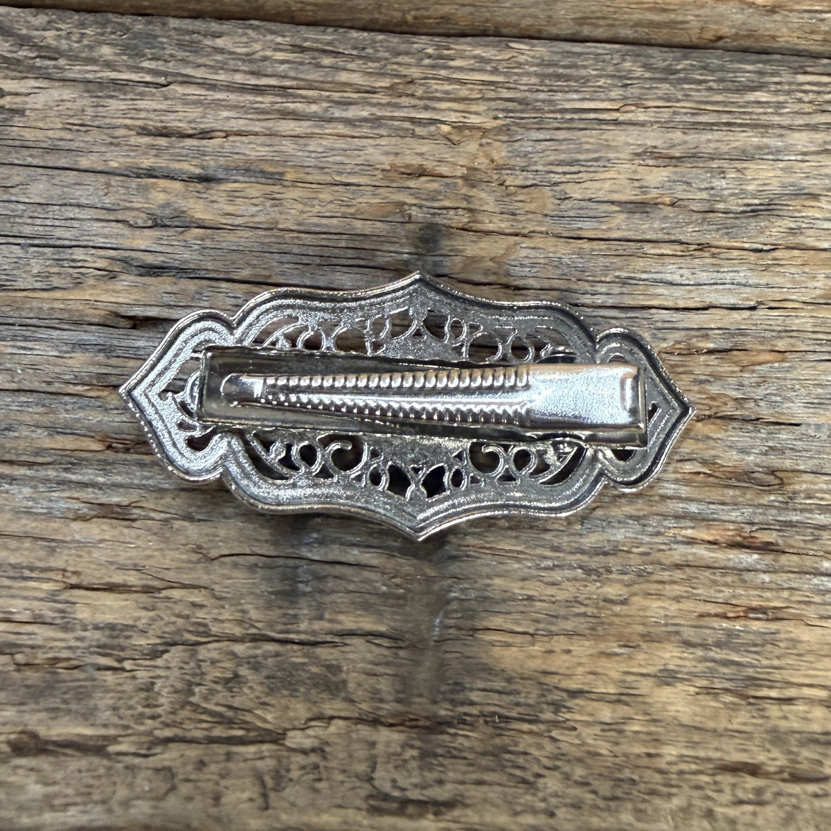 Fashion Turquoise Filigree Hair Clip