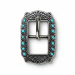 Antique Silver Western Buckles - Assorted