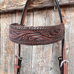 Dark Oil Braided Browband
